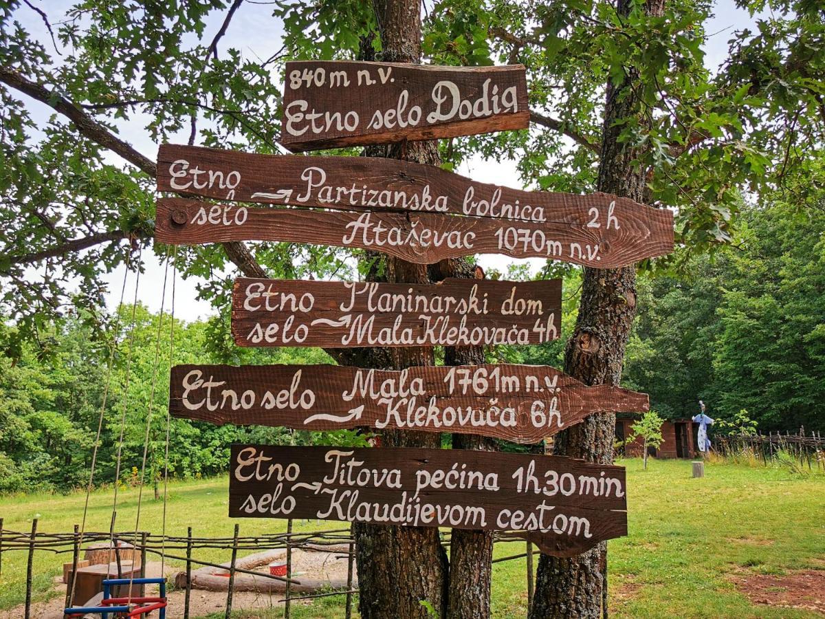 Vila Etno Selo Dodig Drvar Exteriér fotografie